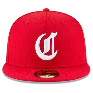 Vibrant Red Baseball Cap with Iconic Logo